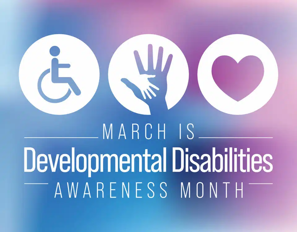 Developmental Disabilities Awareness Month Graphic